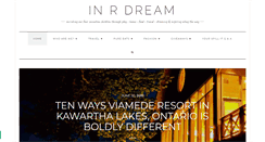 Desktop Screenshot of inrdream.com